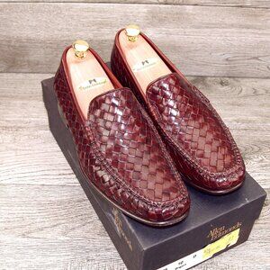 *NIB* $295 Allen Edmonds MESSINA Italian Loafer 10 D Brown * add $15 new Trees